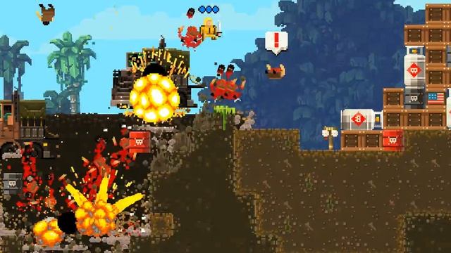 BROFORCE RACE MODE 9 смотреть онлайн