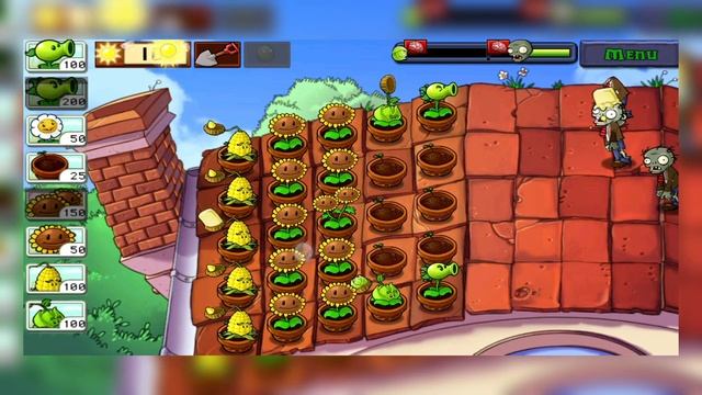 КРЫША НЕ ДОМ ЗОМБИ/ (Adventure №36) [Plants Vs. Zombies] / BaHa12