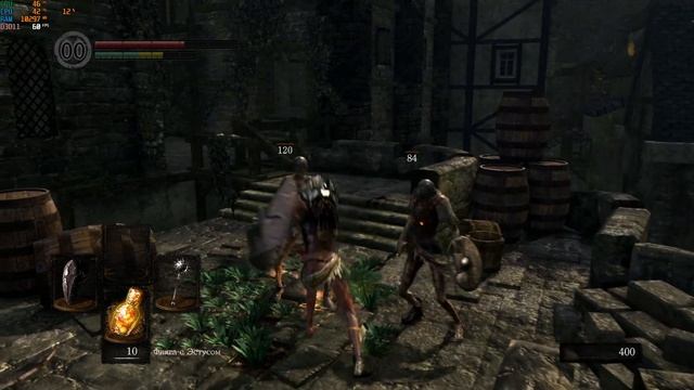 Dark souls - Катакомбы, гринд...и я перехитрил рыцаря?