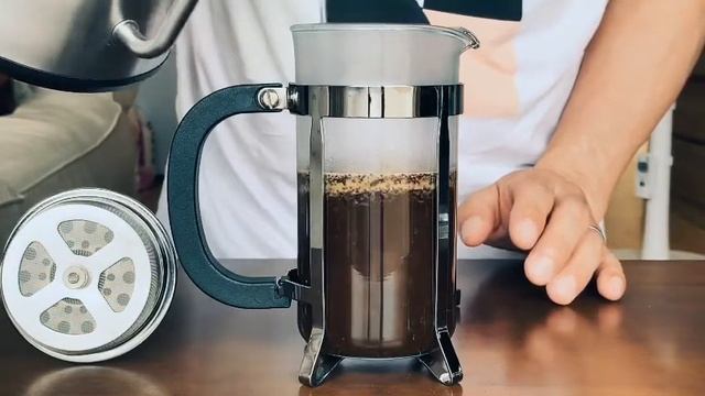How to make french press ice coffee смотреть онлайн