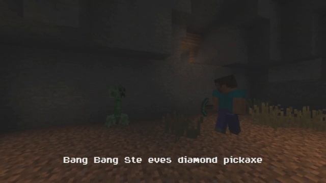 Steve's Diamond Pickaxe Minecraft Parody (Maxwell's Silver Hammer) смотреть онлайн