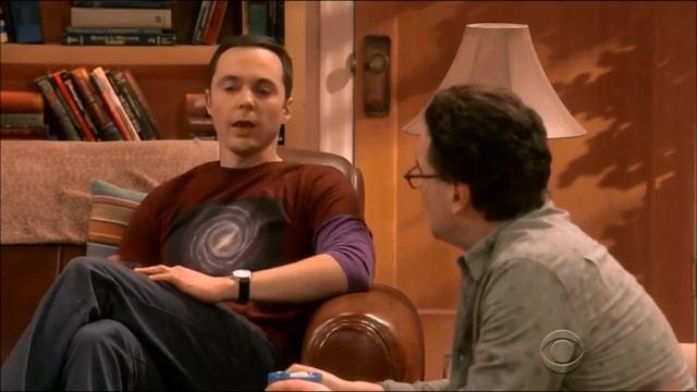 Sheldon talks about the Pythagorean theorem