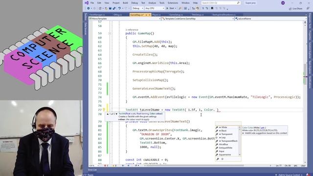 Showing static text and some static text effects смотреть онлайн