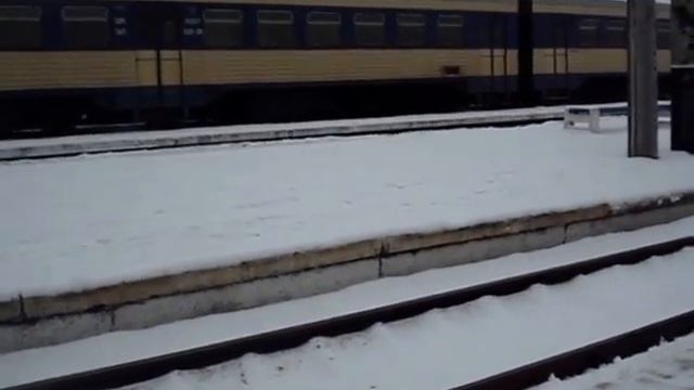 Прибытье электропоезда ЭР2Т-7245 смотреть онлайн