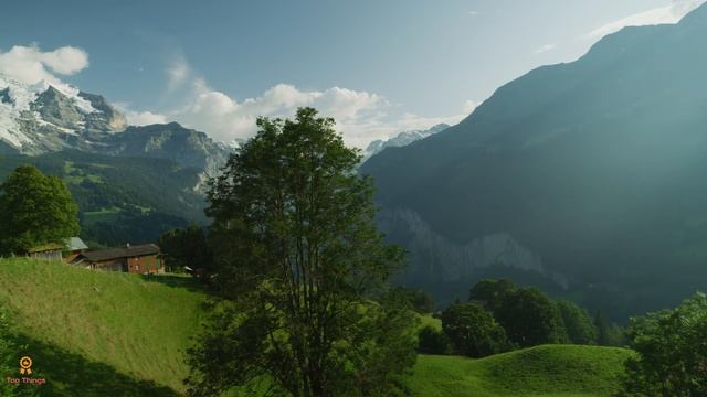 Lauterbrunnen, Switzerland | Vacation Travel Guide | Best Place to Visit | 4K смотреть онлайн