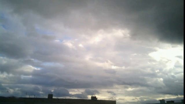 Таймлапс неба, тучи, дождь (time lapse sky, clouds, rain) смотреть онлайн