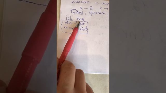 Deutsch mit Spaß Глаголы с меняющейся корневой гласной смотреть онлайн