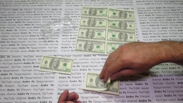 Салфетки с рисунком 100 долларов - Napkins with a pattern 100 dollars with Aliexpress смотреть онлайн