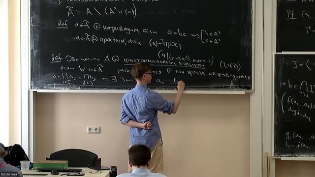Лекция 5.2 | Коммутативная алгебра | Василий Ионин смотреть онлайн