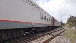 ТЭП70 0492 со скорым поездом 083М Москва-Адлер