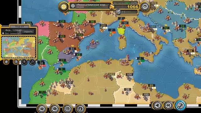 Опять БУНТЫ или как ЗАВОЕВАТЬ ЕВРОПУ!!! Age of Conquest 4!! #4 смотреть онлайн