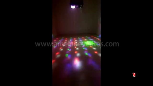 Efecto LED Disco led 4in1 Derby Gobos Laser Strober смотреть онлайн