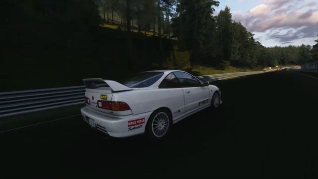 Honda Integra DC2 Track Day Nurburgring Nordschleife  Lap Assetto Corsa