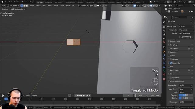 Snapping to an Objects Surface in Blender (Tutorial) смотреть онлайн