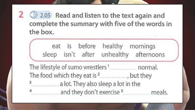 English Year 5 : Unit 5 :Food and Health page 54 смотреть онлайн