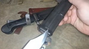 Советский штык нож 6х4 к ак