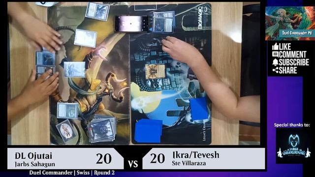 Duel Commander | MU 062021 | Round 2: Dragonlord Ojutai vs Ikra/Tevesh смотреть онлайн