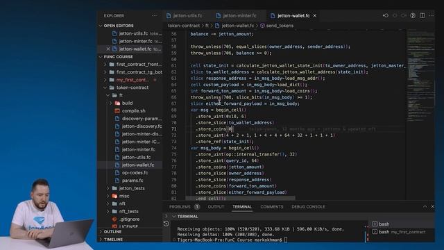 Stepik. TON blockchain: 7.3 Jetton Wallet contract смотреть онлайн