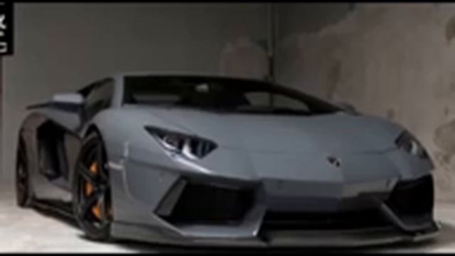 Flashy Black Chrome Lamborghini Aventador LB Works смотреть онлайн