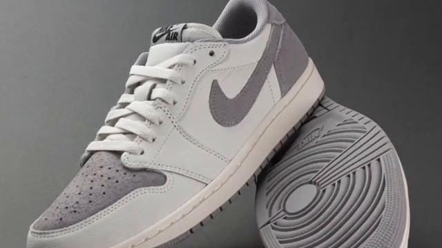 Air Jordan 1 Low OG Atmosphere Grey смотреть онлайн
