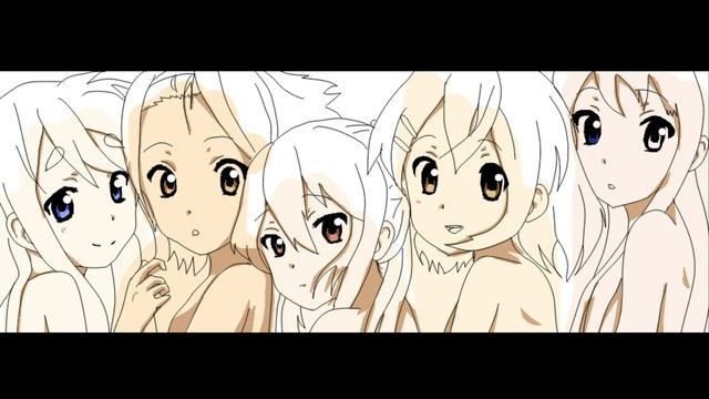 Drawing: K-On! Group - Digital Art Creation Replay - Time lapse смотреть онлайн