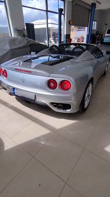 Ferrari 360 Spider Cold Start #ferrari #ferrari360 #ferrariexhaust #novitec #ferrari смотреть онлайн