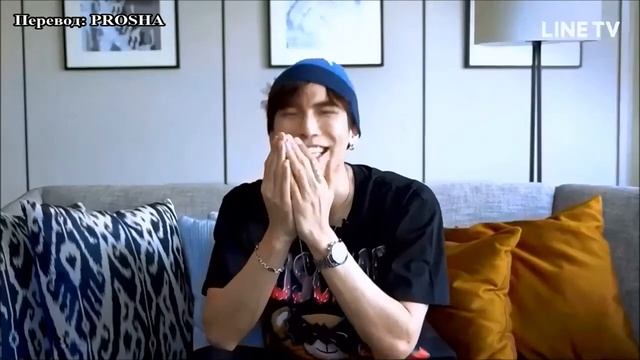 Mew Suppasit LINE TV Interview ‪[RusSub]