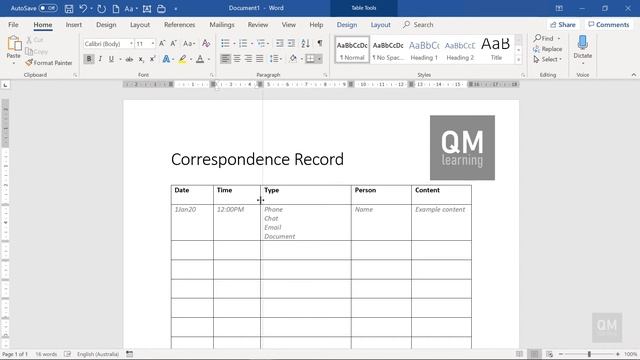 Basic Correspondence Template | Microsoft Word Tutorial [FREE DOWNLOAD] смотреть онлайн