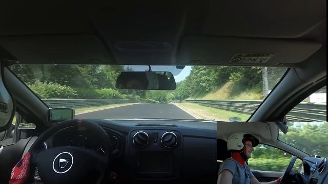 30 06 2019 Dacia Sandero II Tce 90 LPG / Nürburgring Touristenfahrt 10:35,72 смотреть онлайн