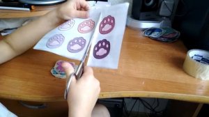 Как сделать наклейки из пергаментной бумаги