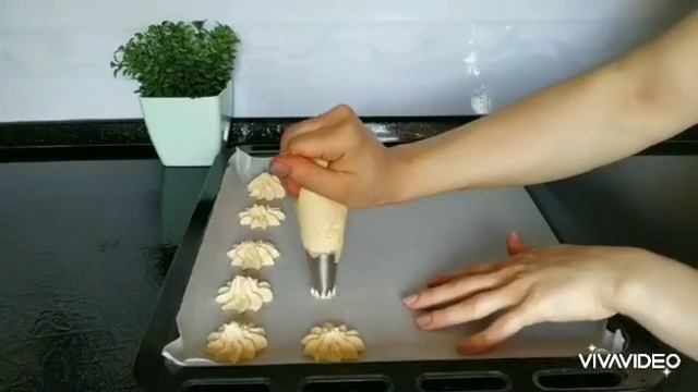 Печенье "Курабье бакинское" | Baki kurabiyesi смотреть онлайн