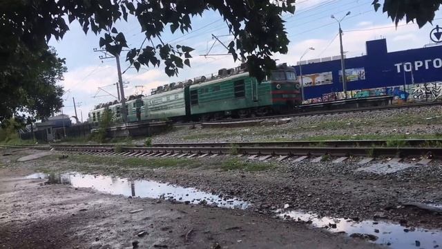 ВЛ80К - 481+ВЛ80К - 096 в пути следования смотреть онлайн