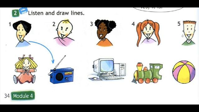 Spotlight 3 Workbook Audio Ex 2, p 34 смотреть онлайн