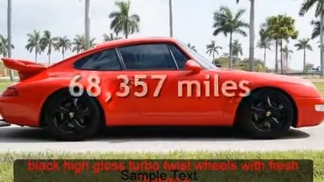 1996 Porsche 911 Carrera 4 for sale in FORT LAUDERDALE, FL смотреть онлайн