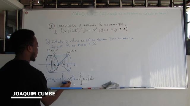 TEMA: CÁLCULO DO VOLUME DO SÓLIDO