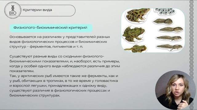 Критерии вида | BioBarashkova смотреть онлайн