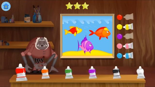 Лунтик обучение английского цвета смотреть онлайн