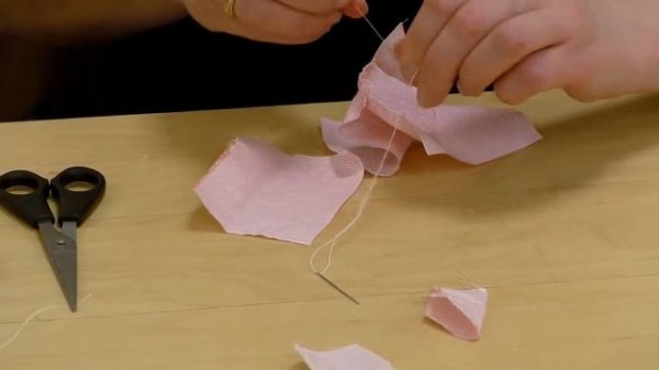 Кукла для игры в свадьбу: Девушка-платочница - Степанида Васильевна