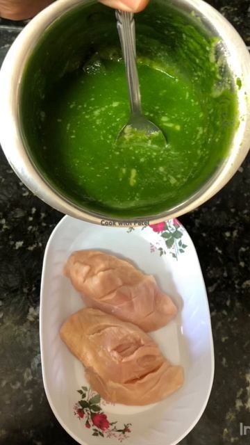 Spinach chicken#air fryer#diet plan#subscribe for more shorts смотреть онлайн