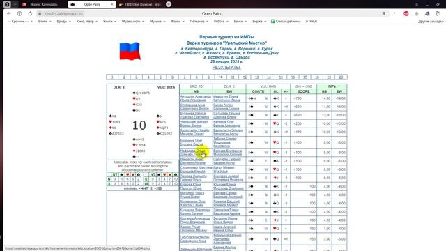 Сдача №10 - 4 пики или 5 треф? Принцип малых обороток