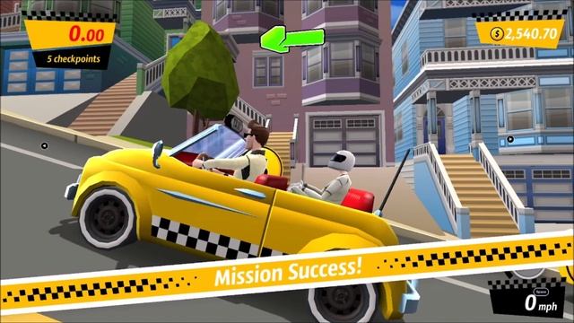 Crazy Taxi City Rush - Mobile gameplay HD 4K - 2023 смотреть онлайн