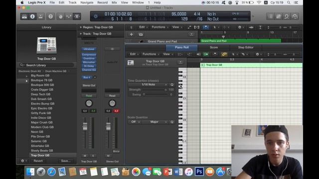 Как сделать Cloud/Trill бит в Logic Pro