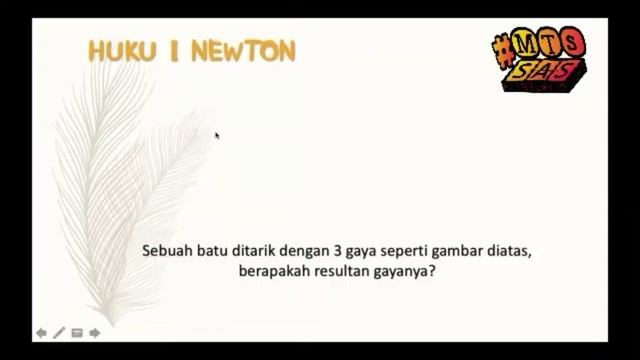 Materi IPA Kelas 8 Gaya dan Hukum Newton I II & III смотреть онлайн