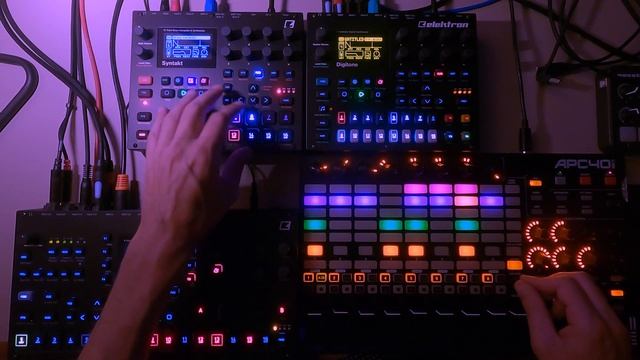 Anfang 1.6 ▛ Elektron Syntakt - Digitone - APC40MKII (Techno Minimal) смотреть онлайн