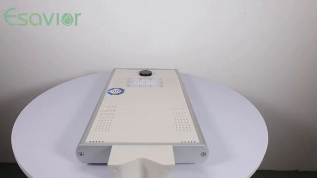 Energy Saving 15W 1800lm Esavior All In One LED Solar Street Light with LifePO4 Battery смотреть онлайн