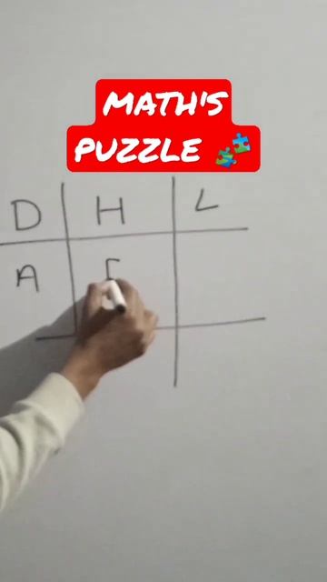 🧩 MATH'S PUZZLE #shorts #trending #shortsfeed смотреть онлайн