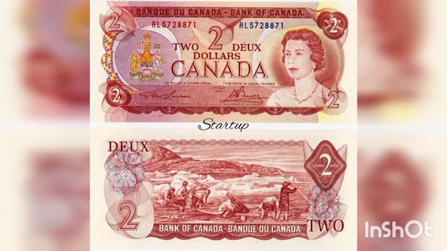 Банкноты мира. Banknotes of the world. Банкноты Канады. Canadian banknotes. #Shorts.Startup-261. смотреть онлайн