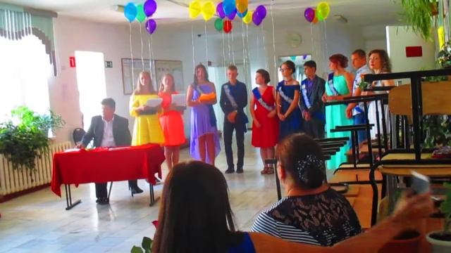 Выпускной 9 класса Кайбальской школы