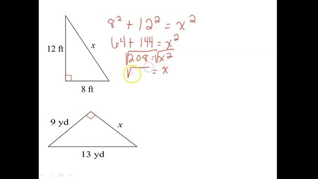 Pythagorean Theorem Review смотреть онлайн