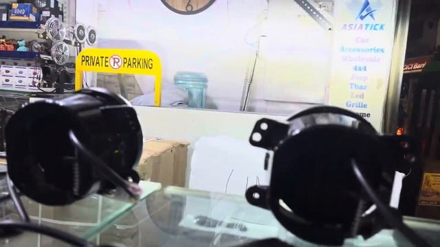 Led projector fog light white yellow angel ring with wiring relay | wireless remote | flashing stro смотреть онлайн